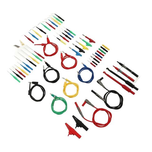 طقم كابل اختبار متعدد المتر، موصل الموز، مقياس متعدد رقمي 1000 فولت، مسبار الاختبار، القياس، تطبيق واسع in Kuwait