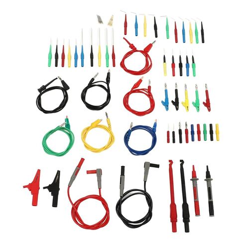 طقم كابل اختبار متعدد المتر، موصل الموز، مقياس متعدد رقمي 1000 فولت، مسبار الاختبار، القياس، تطبيق واسع in Kuwait