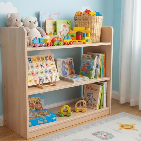 2 Pack Mail Organizer for Desk, Wood Mail Holder Countertop with 5-Slot, Small Letter Sorter File Holder,Office Desktop Envelope Organizer and Book Display Rack in Kuwait