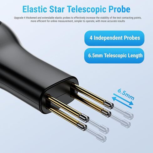 جهاز اختبار الترانزستور المحمول، أداة اختبار Optocoupler متعددة الوظائف مع شاشة LED ومسبار مطور، لاختبار ترانزستورات NPN PNP IGBT الثايرستور 431 in Kuwait