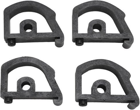 Workbench Leg Catch Replacement Parts, Plastic, 4PCS 4.5cm - Durable Leg Locking Mechanism, Easy Installation, Home Renovation Use in Saudi Arabia