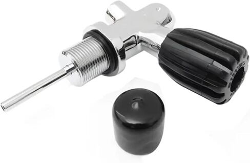 Metal High Pressure Scuba Valve Silver Water Sports Diving Tank Accessories in Kuwait