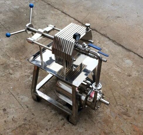 150 Stainless Steel Filter Press Filter Machine Lab Filtration Equipment in Kuwait