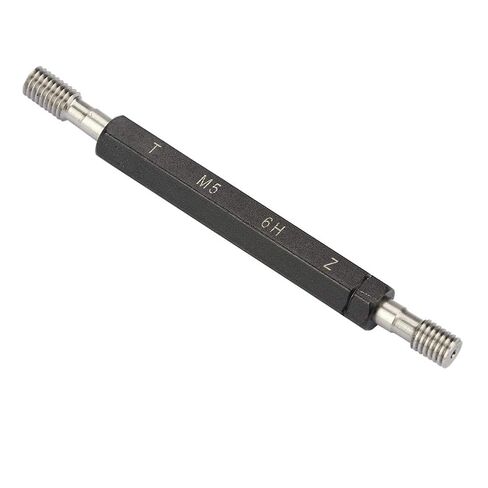Threading Tool, Steel Thread Plug High Performance Double Screw Thread Plug for Internal Size Measuring (#9) in Saudi Arabia
