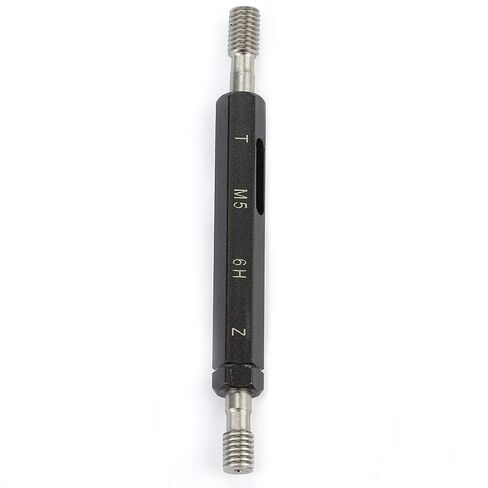Threading Tool, Steel Thread Plug High Performance Double Screw Thread Plug for Internal Size Measuring (#9) in Saudi Arabia