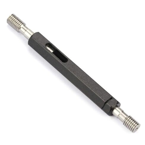 Threading Tool, Steel Thread Plug High Performance Double Screw Thread Plug for Internal Size Measuring (#9) in Saudi Arabia