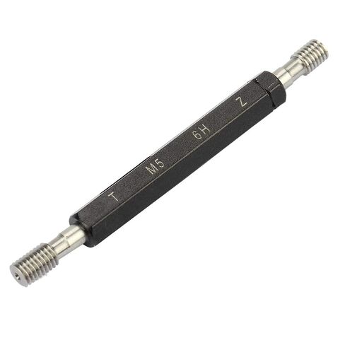 Threading Tool, Steel Thread Plug High Performance Double Screw Thread Plug for Internal Size Measuring (#9) in Saudi Arabia