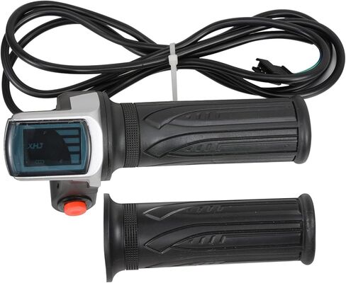 Voilamart Twist Throttle with Battery Level Display for 48V Electric Bicycle 6-Pin SM-Plug in Kuwait