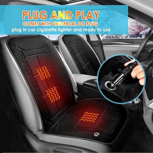 أغطية مقعد سيارة Buybai مجموعة مقعد عالمي للسيارة وسادة مقعد جلدية مريحة واقي مقعد تلقائي لسيارة السيارات سيارات الدفع الرباعي Van 1 PCS فريدة من نوعها (أسود) in Kuwait