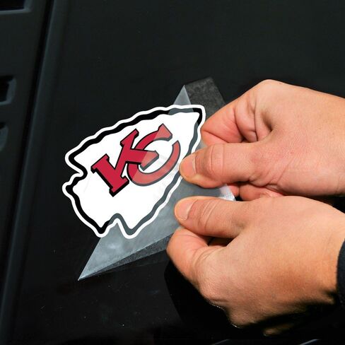 Wincraft Kansas City Chiefs Perfect Cut Color Decal 4" X 4" New Wall Decal NFL in Saudi Arabia