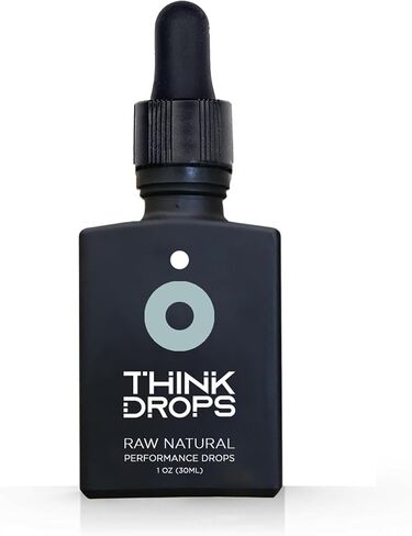 DROP FX Think Drops - Fast-Absorbing L-Theanine & Ashwagandha Liquid Focus Supplement, Natural Nootropic for Enhanced Memory & Cognitive Function in Saudi Arabia