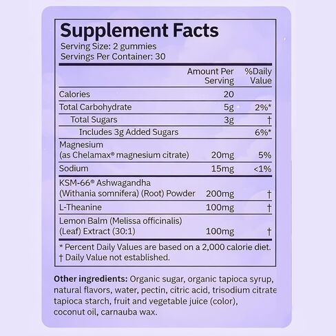 IRMI Calming Sleep Gummies with Ashwagandha, Magnesium, L-Theanine & Lemon Balm, 60 Gummies in Saudi Arabia