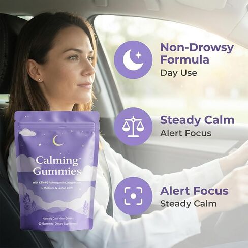 IRMI Calming Sleep Gummies with Ashwagandha, Magnesium, L-Theanine & Lemon Balm, 60 Gummies in Saudi Arabia
