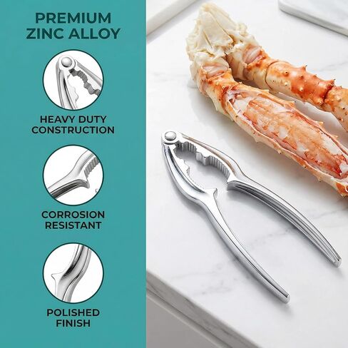 مجموعة أدوات المأكولات البحرية مكونة من 8 قطع، ومفرقعات وأدوات سرطان البحر، وأداة تكسير أرجل السلطعون، و2 مفرقعات أرجل السلطعون، و2 شوكة سرطان البحر من الفولاذ المقاوم للصدأ، و2 مقشرة جراد البحر، ومقصين للسلطعون، و1 حقيبة تخزين in Kuwait