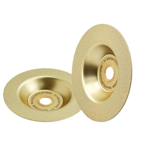 Dia115/125mm Diamond Cutting Grinding Cup Wheel Brazed Dekton Ceramic Tile Sanding Disc Porcelain Marble Cutter Plate(Dia 115mm,2Pcs) in Saudi Arabia