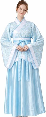 Lazutom Women's Ancient Chinese Traditional Hanfu Dress Fancy Dress Christmas Party Dress in Kuwait