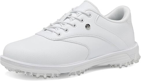 حذاء جولف رجالي مقاوم للماء، حذاء جولف احترافي بدون نتوءات في الهواء الطلق للرجال مقاس 7.5-14 in Kuwait