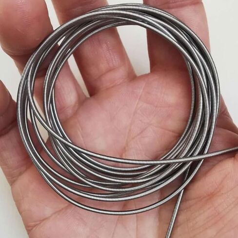 0.3mm Fine Wire Stainless Steel Spring, 1000mm/2000mm Length Spring for Electrical Appliances, Repair(1000mm) in Saudi Arabia