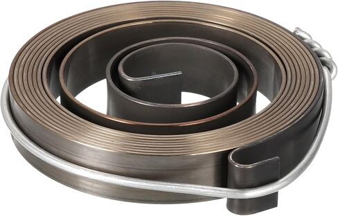 Generic Drill Press Spring Drill Press Quill Feed Return Coil Spring Assembly Spring Steel Chemical Blackening Finish 1540mm Expand Long 53 x 10 x 0.8mm 1 Pcs in Saudi Arabia