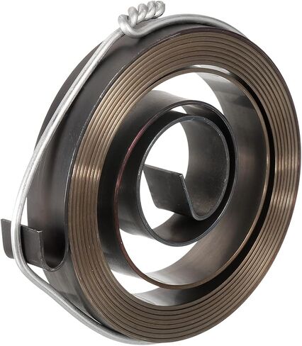 Generic Drill Press Spring Drill Press Quill Feed Return Coil Spring Assembly Spring Steel Chemical Blackening Finish 1540mm Expand Long 53 x 10 x 0.8mm 1 Pcs in Saudi Arabia