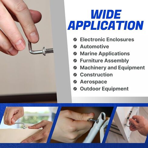 Fastenere Button Head Socket Cap Screws - 1/4-28 x 1/2" (25 Pack) Stainless Steel 18-8, Full Thread, Bright Plain Finish, Corrosion-Resistant, Machine Thread, Easy to Install w/Allen Socket Drive in Saudi Arabia
