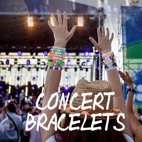 Paodey 2400pcs Pony Beads, 72 Colors 9mm Friendship Bracelets Making Kit, Rainbow Kandi Beads Bulk Letter Beads for Name Bracelets Jewelry Making Crafts with Elastic String in Kuwait