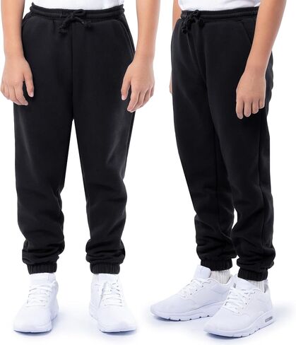 Fruit of the Loom Unisex Kids Fleece Jogger Sweatpant, 2 Pack in Saudi Arabia