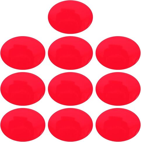 Toddmomy 10Pcs Sunset Light Correction Film Sheets for Photography and Photo Studio Lighting, Red 66Mm Colored Lighting Gels for Atmospheric Ambiance and Outdoor Photo Light Enhancement in Saudi Arabia