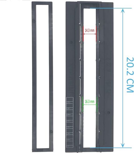 حامل صور آسى براوني Asp 110 & 16 مللي متر محول الفيلم المسح الضوئي الشريحة غطاء سلبي دليل لإبسون الكمال V500 V550 V600 in Kuwait