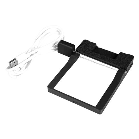 Film Cutter and Negative Viewer Tool, Manual Photo Cutter with LED Light for 135 & 120 Formats, USB-C Powered, Stainless Steel & PP, 4.17x3.15inch in Saudi Arabia