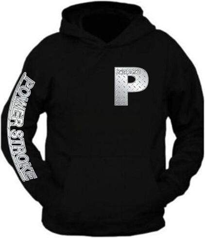 Power Silver Metal Power Hoodie Power P Hoodie in Saudi Arabia