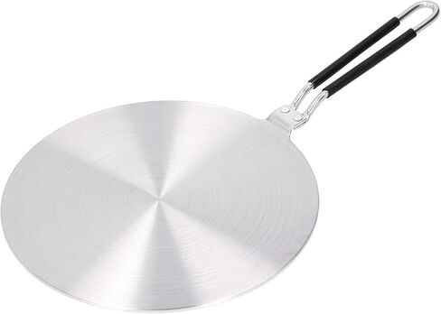 Heat Diffuser Plate, Stainless Steel Induction Adapter Plate Heat Cooking Diffuser Converter for Gas Electric Stove Iron Ceramic Pots (22cm#) in Saudi Arabia
