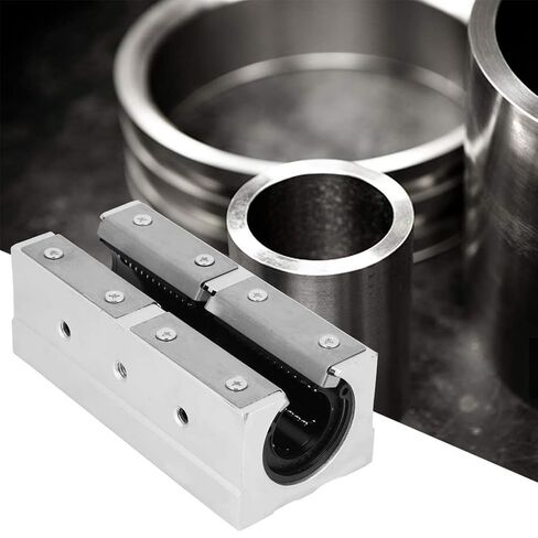 Generic Linear Motion Aluminum Ball Bearing Slide Block, Strong Bearing Capacity, Low Noise, Silent Equipment Compatible, for Transmission Device with Oil Lubrication in Saudi Arabia