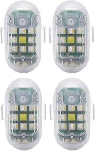 Control LED Strobe Light for Car Auto Motorcycle Bike Drone Scooter Anti-Collision Warning Lamp Flash Indicator(1Pcs and Remote) in Saudi Arabia