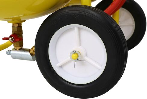 خزان مزدوج للصودا الكاشطة، 2 × 10 جالون وسائط مكبرة بسعة كاشطة 100 رطل، آلة تفجير الرمل شديدة التحمل للسيارات والمعادن والأسطح in Kuwait