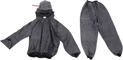 Durable Split Type Sandblasting Suit for Outdoor Work Painting Cutting Arc Shaped Overalls Rubber Cloth in Saudi Arabia