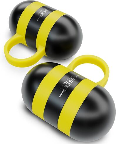 Lebert Fitness Cardio Hand Weights – Compact Steel Dumbbell Set with Anti-Slip Silicone Finger Loop for Secure Grip. Designed for Cardio, Boxing, Yoga, and Strength Training. Sold in Pairs. Available in Saudi Arabia