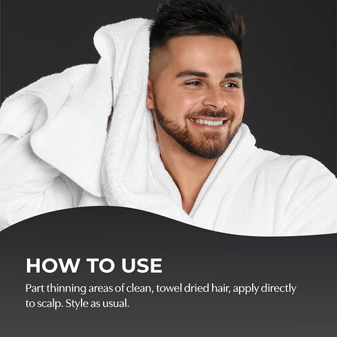 علاج دكتور بوسلي لتكثيف الشعر - رغوة خفيفة الوزن وخالية من الكحول لشعر أكثر كثافة وامتلاءً - مع البيوتين والبلميط المنشاري للمساعدة في منع تساقط الشعر وتكسره - 3.4 أونصة سائلة in Kuwait