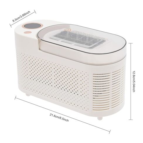 Fast Ice-Making Mini Countertop Ice Maker Portable Compact Design Low Noise Operation for Home Kitchen Office Car Travel RV Enthusiasts (White) in Saudi Arabia