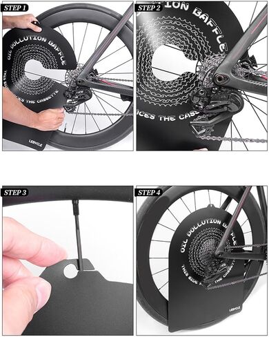 Bicycle Disc Brake Shield, Bike Wash Cover, Wear Resistant Reusable Maintenance Protection Cover for Mountain, Road Bikes in Saudi Arabia