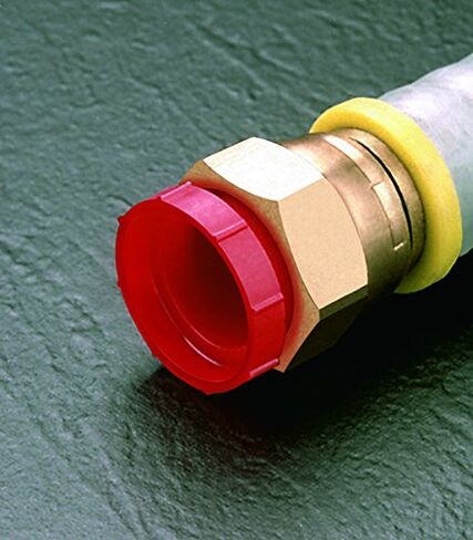 Caplugs PD-40 PD Series – Plastic Threaded Plug for Flared JIC Fittings, 200 Pack, Red LD-PE, Thread Size 7/16-20", Open End Protection, Leak Prevention, Automotive, Hydraulic Systems (99394692) in Saudi Arabia