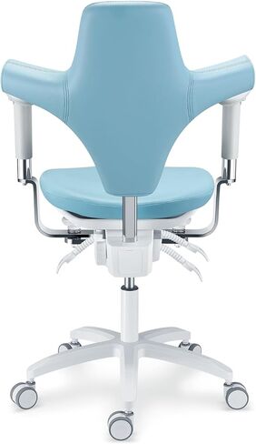 Microscope Doctor's Chair with 360 Degree Rotating Armrest,Adjustable Height and Backrest Angle Lifting Chair U-Series Skin Feel Leather Cushion (PLST-090) in Saudi Arabia