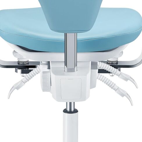 Microscope Doctor's Chair with 360 Degree Rotating Armrest,Adjustable Height and Backrest Angle Lifting Chair U-Series Skin Feel Leather Cushion (PLST-090) in Saudi Arabia