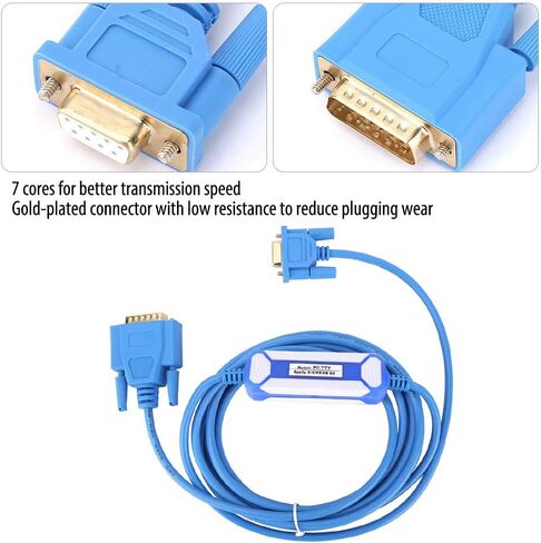 كابل برمجة Kikumi Blue PC-TTY PVC لسلسلة S5 SPS 6ES5734-1BD20 in Kuwait