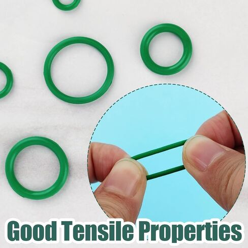 270 PCS Car Air Conditioning O Ring Kit, 18 Size O Ring Assortment Kit, Seal Gasket Washer for A/C, Air and Gas Plumbing Repair in Saudi Arabia