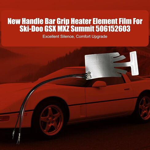 Snowmobile Handlebar Grip Heater Element Film Replacement - Fits GSX/MXZ/Summit Models - Replaces 506152603 in Saudi Arabia