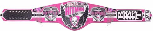 Bret Hart Hitman World Heavyweight Wrestling Championship Title Belt Replica, Universal Championship Title Belt - Adult Size, 2mm in Saudi Arabia