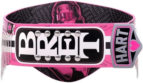 Bret Hart Hitman World Heavyweight Wrestling Championship Title Belt Replica, Universal Championship Title Belt - Adult Size, 2mm in Saudi Arabia