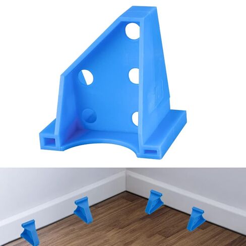 Upgraded Flooring Spacers Kit with 1/4" & 1/3" Gap - Wood Floor Install Tool for Laminate, Vinyl Plank Flooring Installation(20, red, 1/3-1/4) in Saudi Arabia