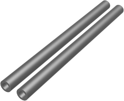 1/2" OD x 5/16" ID x 8" Long Steel Tube/Spacer (2 Pack) Metal Spacers Online Seamless Round Tubes/Spacers – Industrial Metal Tubing for DIY, Cutting, Welding, & Repairs Fits Screws/Bolts 5/16" or M8 in Saudi Arabia